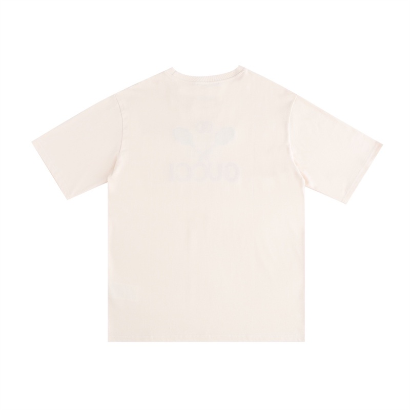 G &amp; CI Áo Thun Ngắn Tay Thêu Họa Tiết Cầu Lông Cổ Điển Thời Trang