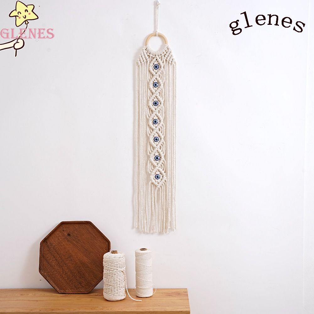 Thảm Dây Thừng Cotton Bện Thủ Công Đa Năng Sang Trọng Trang Trí Phòng Ngủ / Tiệc Cưới|Dây Treo Tường Trang Trí Phong Cách Bohemian