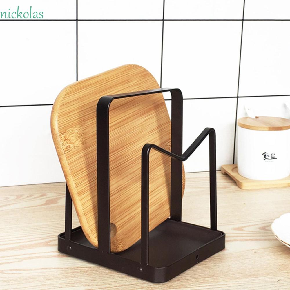 Giá Đỡ Nắp Nồi Bằng Thép Carbon Chống Rỉ Tiết Kiệm Không Gian