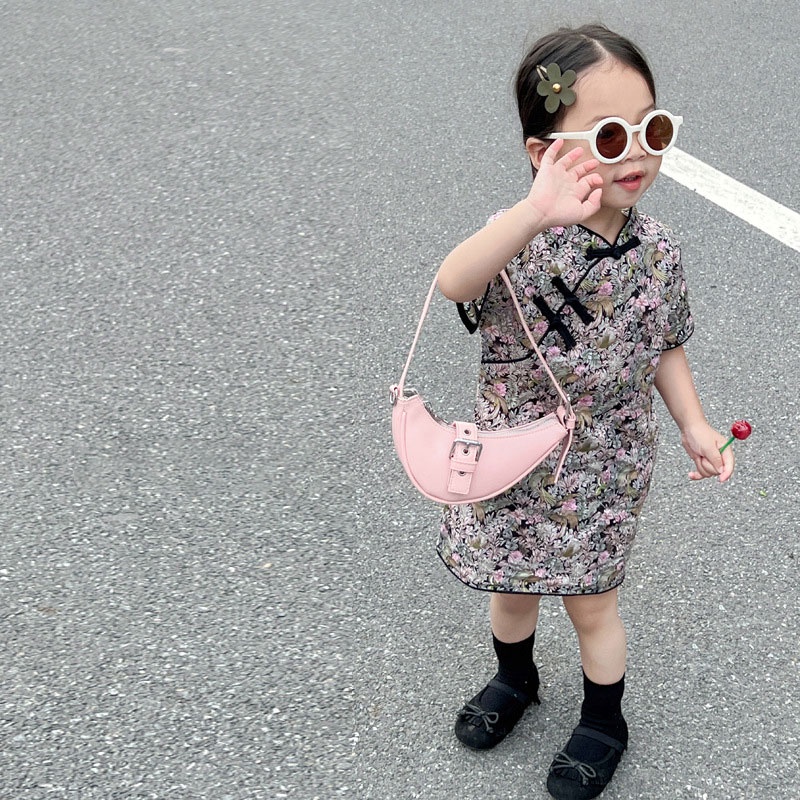 Túi đeo chéo vai IQ ANGEL mini phiên bản Hàn Quốc thời trang sang trọng cho bé gái