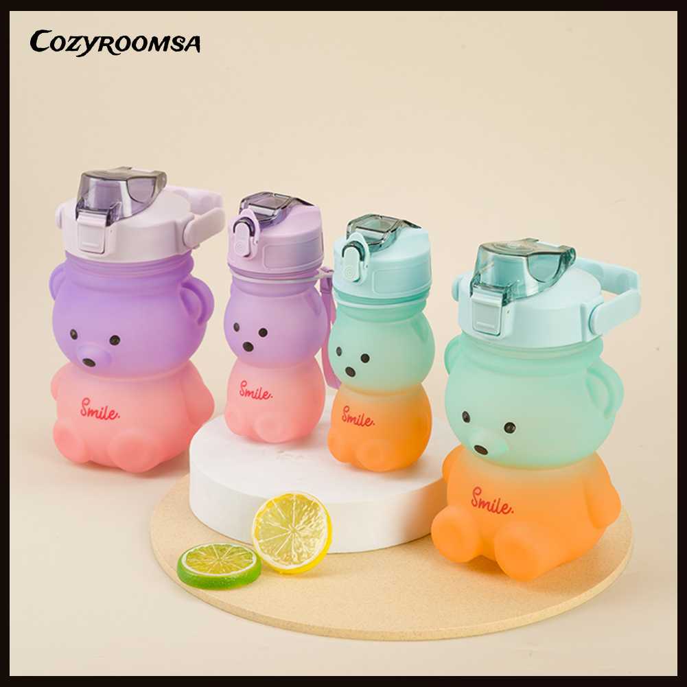 Bình Nước Thể Thao 1300ML + 350ML Hình Gấu Dễ Thương