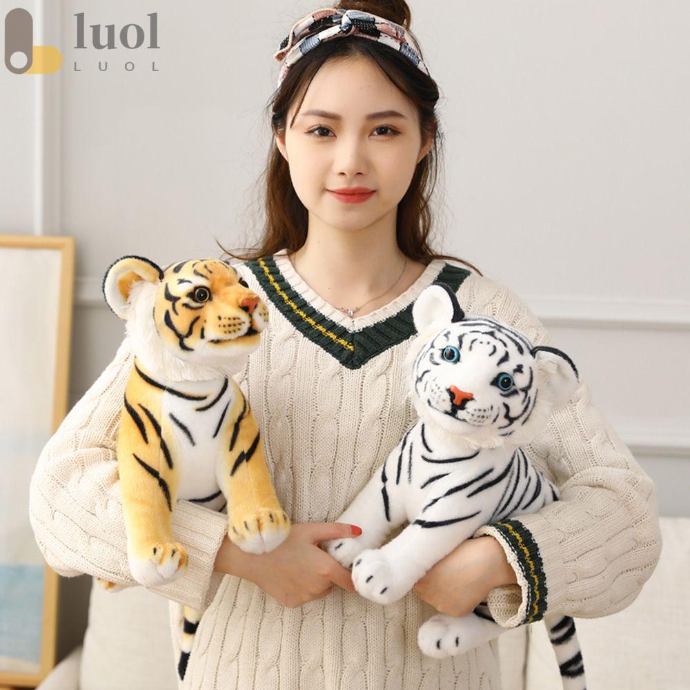 Gối Sofa Nhồi Bông Hình Chú Hổ Đáng Yêu Kích Thước 23-33cm Cho Năm Mới