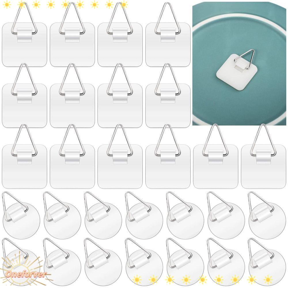 Bộ 10 Móc Treo Tranh Dán Tường Bằng Nhựa Không Cần Đóng Đinh