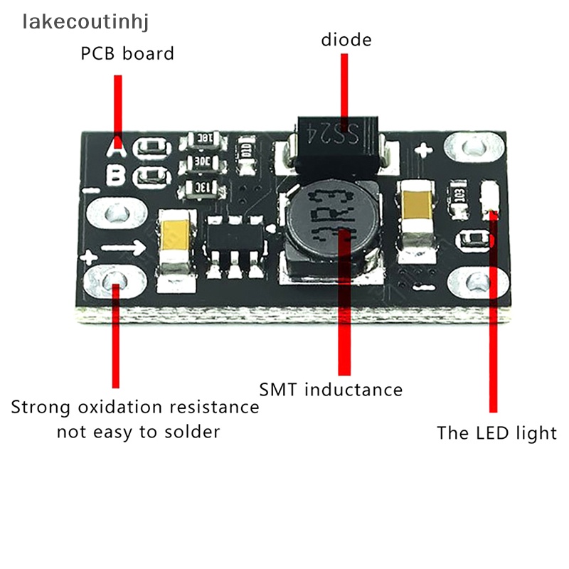 1 Bảng Mạch Tăng Áp DC-DC Mini 3.7V Thành 12V