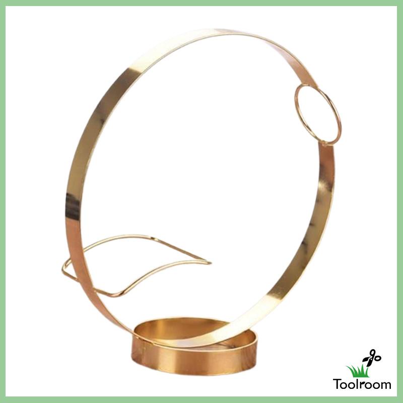 Giá Đỡ Chai Lọ Hình Cầu Bằng Sắt Tiện Dụng Cho Phòng Ăn / Phòng Ăn