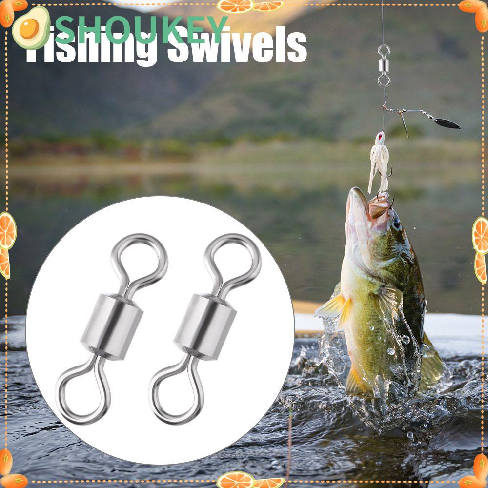 Set 100 Vòng Nối Dây Câu Cá Siêu Bền Chắc Chất Lượng Cao SHOUKEY