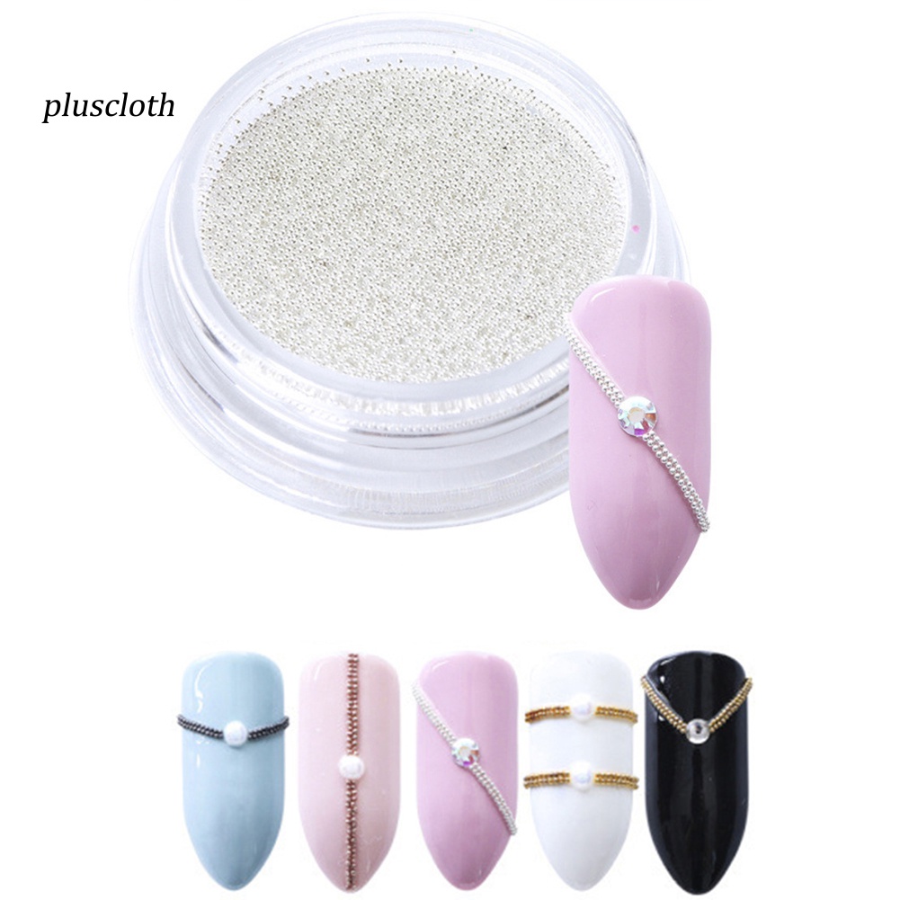 Hạt Thép 3D 0.4mm Nhiều Màu Sắc Đính Móng Nghệ Thuật