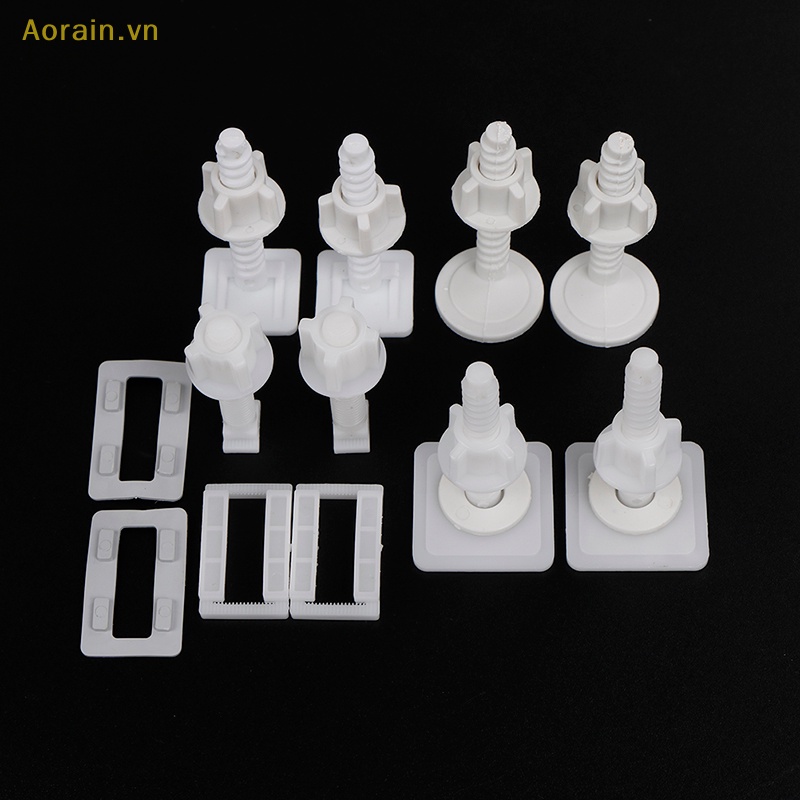 Set 4 Ốc Vít Thay Thế Dùng Để Cố Định Bệ Ngồi toilet