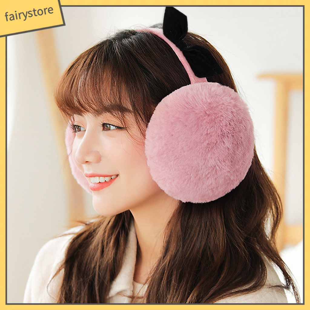 Bông Chụp Tai Giữ Ấm Dày Dặn Chống Gió Thời Trang Thu Đông