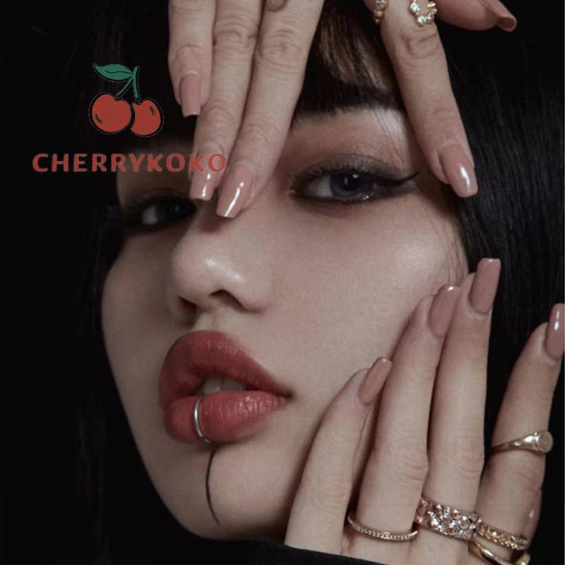 🍒🍒CHERRYKOKO Khuyên Môi Kẹp Không Cần Bấm Lỗ Cho Nữ