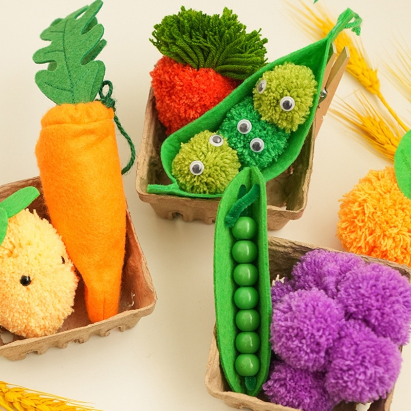 Bộ Kim Thêu Bông Pompom Cho Người Mới Bắt Đầu