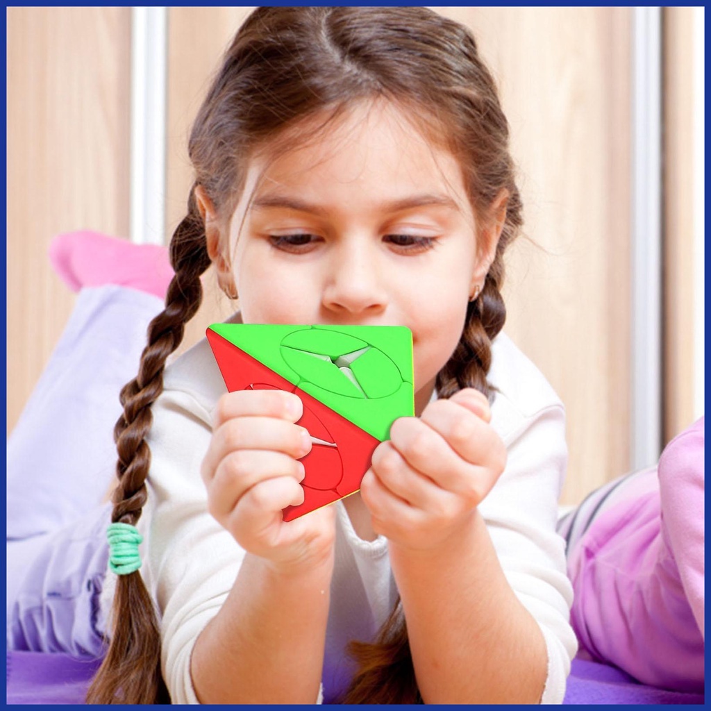 Đồ Chơi Khối Rubik Kim Tự Tháp Giáo Dục Theo Phương Pháp Montessori Cho Trẻ Em Và Người Lớn