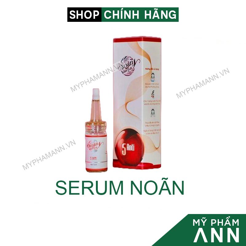 Serum Noãn Thực Vật Dưỡng Ẩm Trắng Da Hải Âu Việt Chính Hãng