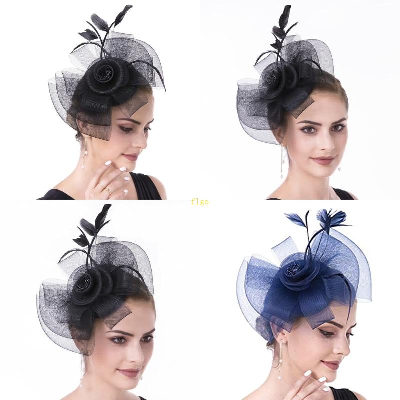 Nón Phối Mạng Che Mặt Thanh Lịch Thời Trang Cho Nữ 20s