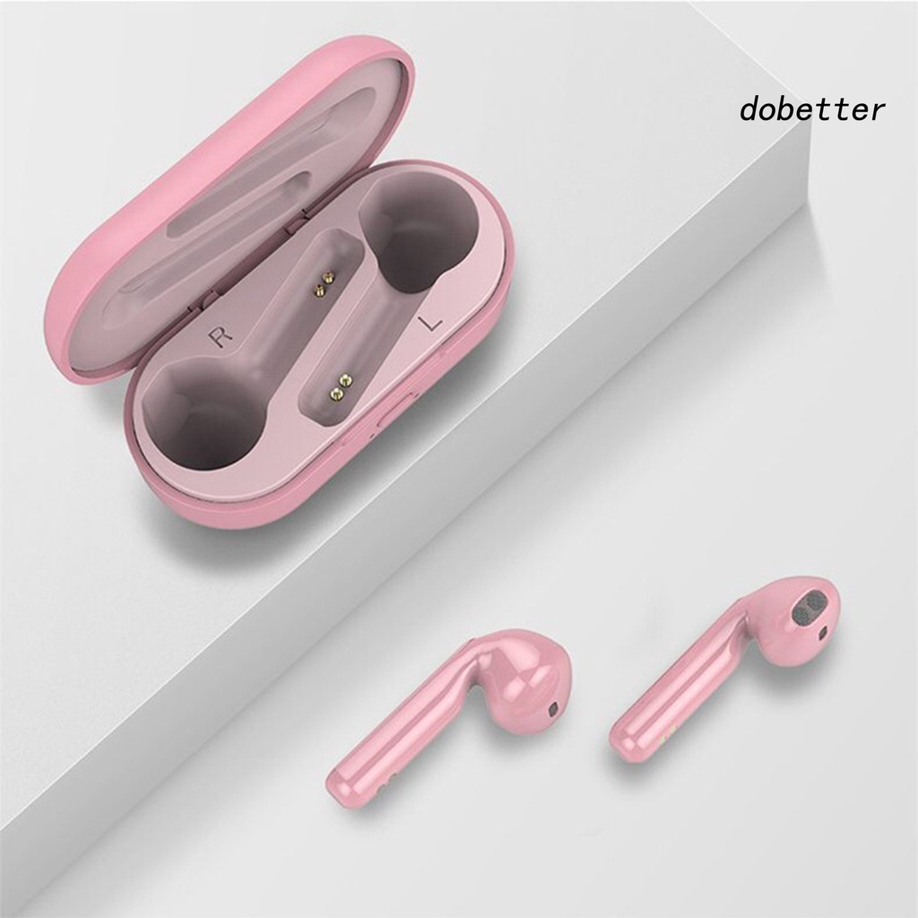 Tai Nghe Nhét Tai Không Dây Bluetooth 5.0 Âm Thanh Siêu Trầm Hình Bánh Macaroon Mini