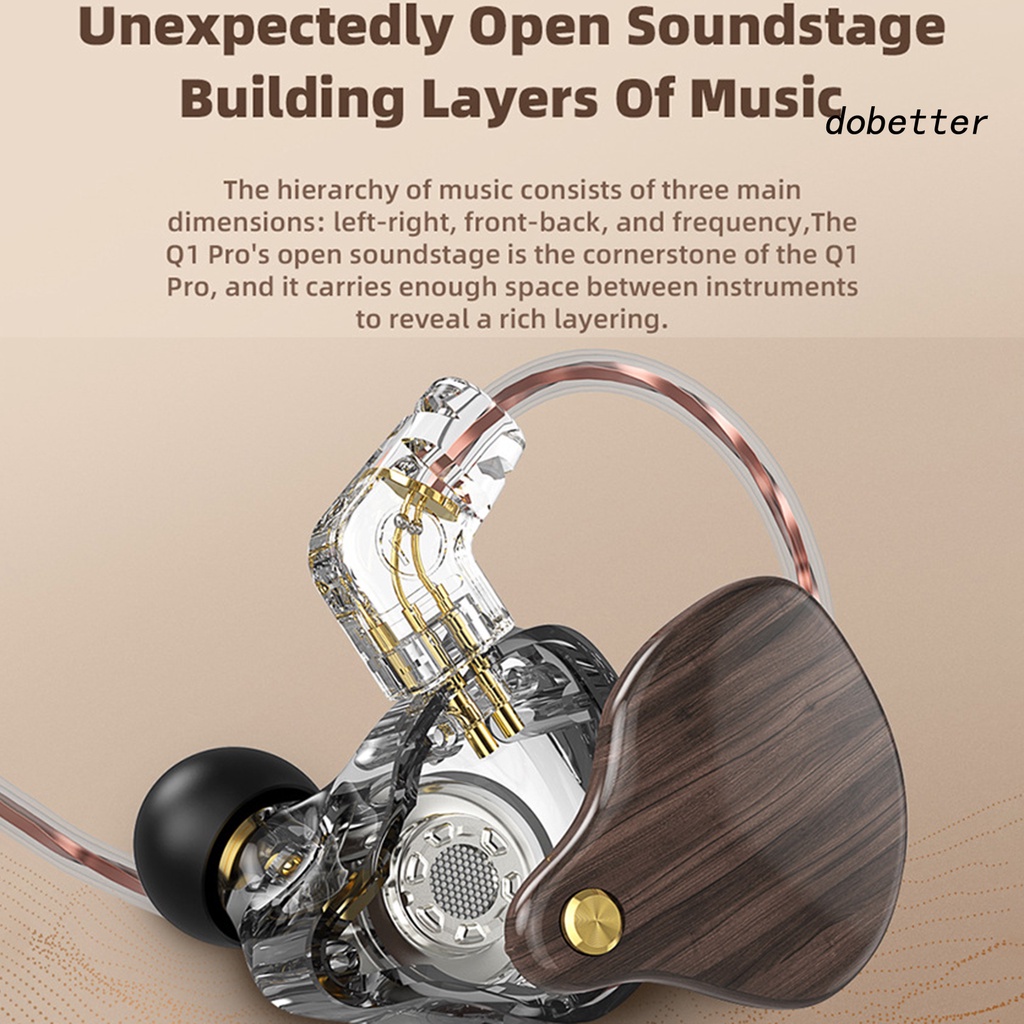 Tai Nghe Nhét Tai Q1Pro Có Micro 2Pin Chống Ồn Jack 3.5mm Phong Cách Thể Thao Cho Điện Thoại Máy Tính