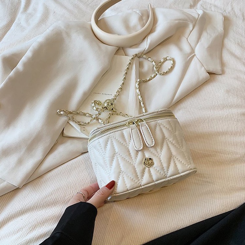 Túi Đeo Chéo Hình Vuông Cỡ Nhỏ Thêu Họa Tiết Thời Trang Cho Nữ