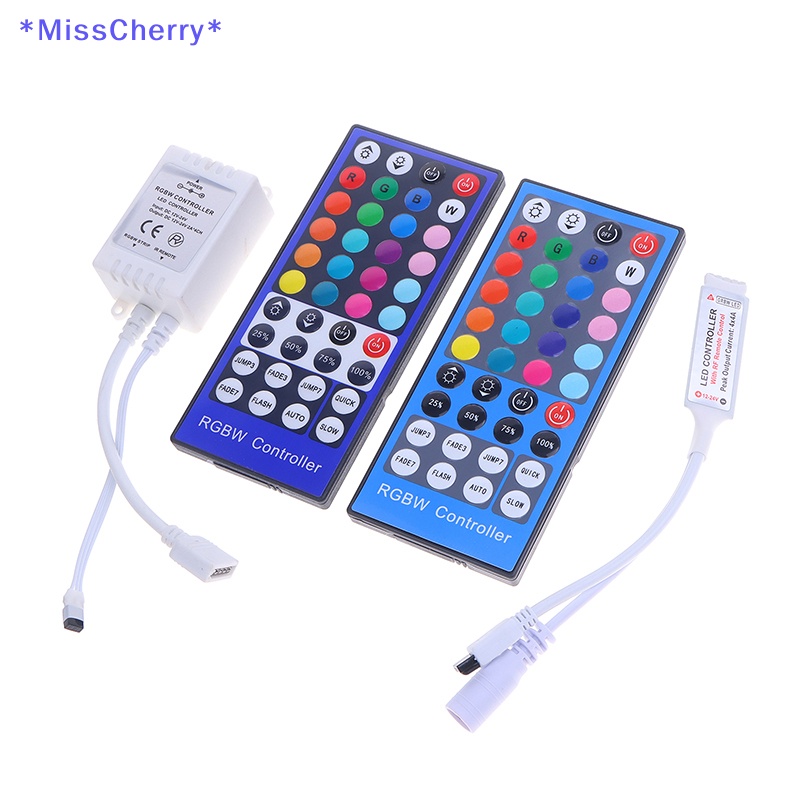 Điều Khiển Đèn LED Dây SMD 5050 DC 12V - 24V RGBW 40Key 5Pins IR Mới