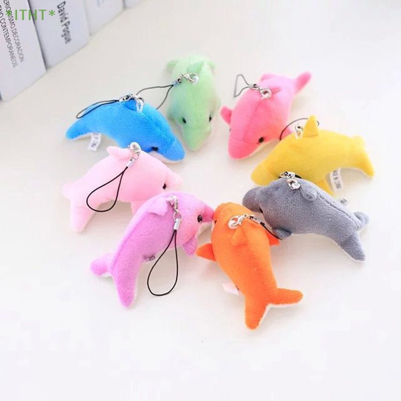 Bộ 2 Thú Nhồi Bông Hình Cá Heo Đáng Yêu Mới