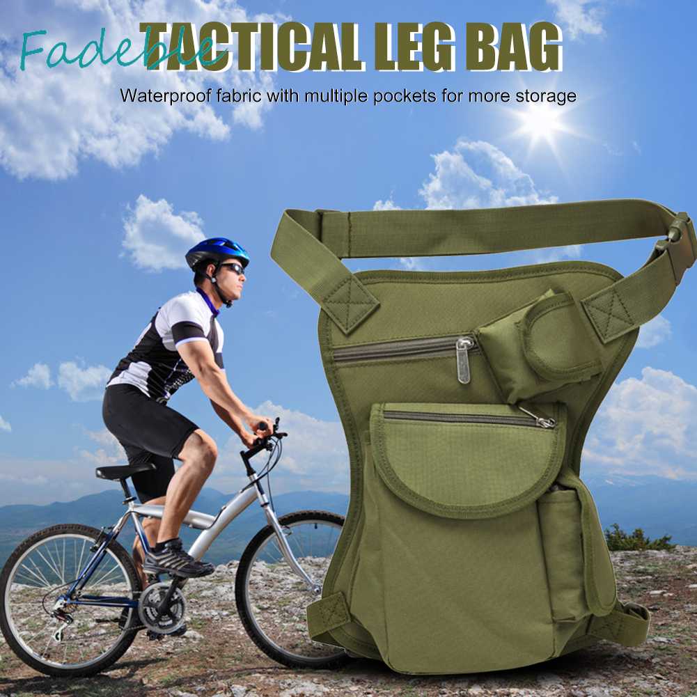 Túi Canvas Đeo Hông / Chân Chống Thấm Nước Tiện Dụng Cho Hoạt Động Ngoài