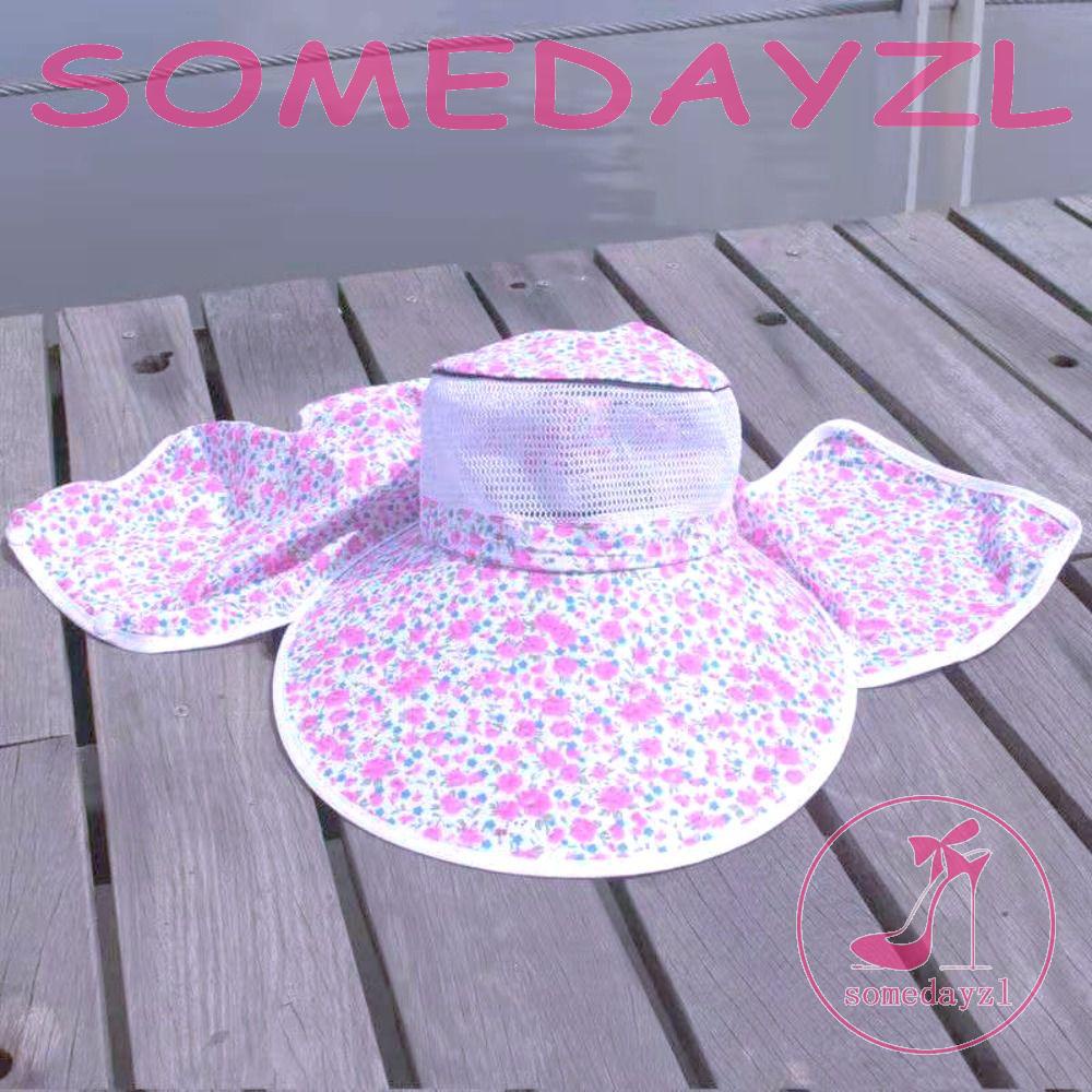 Mũ Tai Bèo Chống Nắng Phối Lưới Rỗng Rộng Vành Kiểu Hàn Quốc