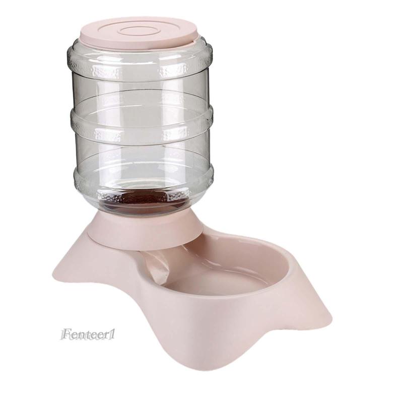 [Fenteer1] Bát Đựng Thức Ăn Nước Uống Tự Động Cho Thú Cưng Cỡ Nhỏ / Vừa / Lớn 3.8L