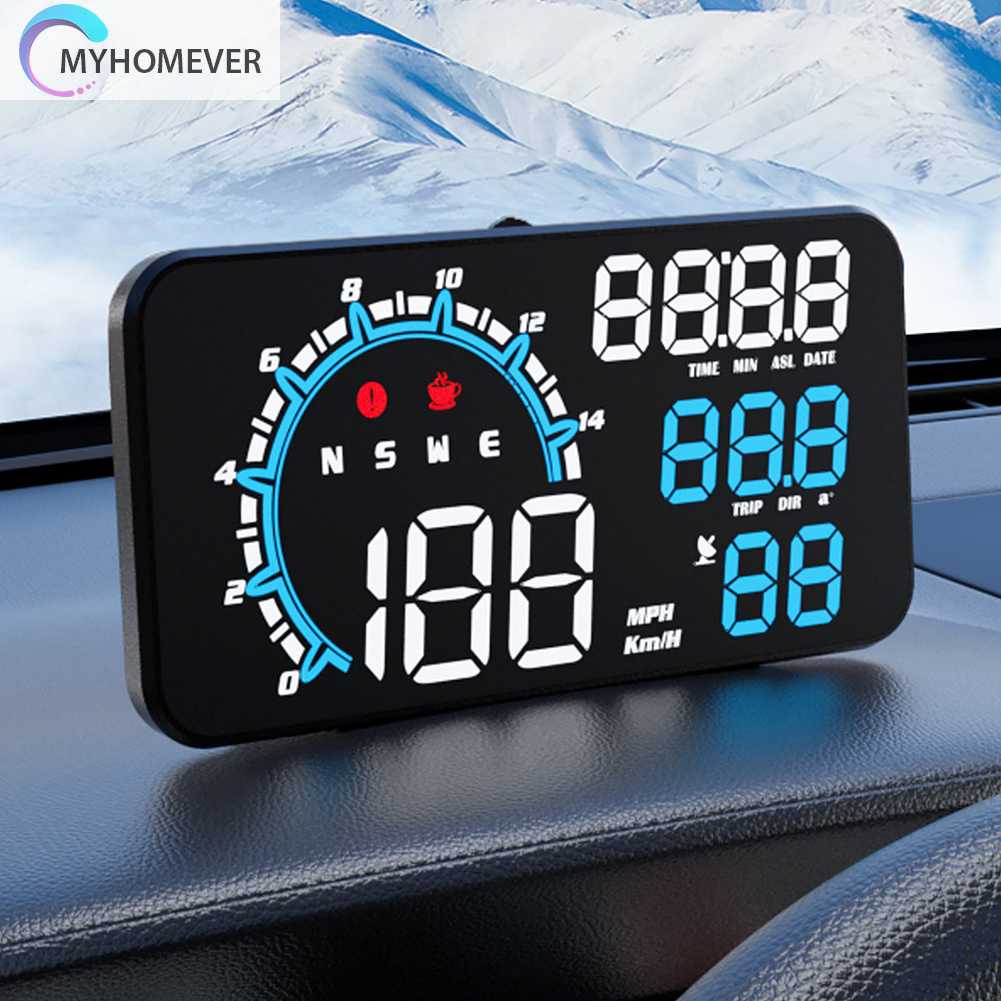 Đồng Hồ Đo Tốc Độ Thông Minh Tự Động Màn Hình LED GPS MPH Cho Xe Hơi / Xe Tải