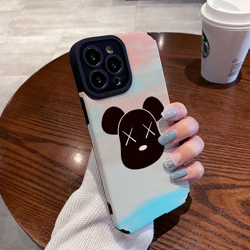 Ốp Điện Thoại Da Mềm Chống Rơi Màu Gradient Cho iPhone 7 / 8plus 11Promax 11 12 6s plus 14 13Pro 14 13Pro xr xs max 7g 12Promax