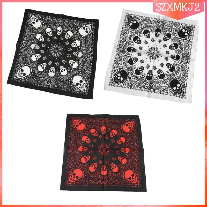 Khăn Choàng Cổ / Băng Đô Bandana Hình Đầu Lâu szxmkj2 Thời Trang Dành Cho Nam Và Nữ
