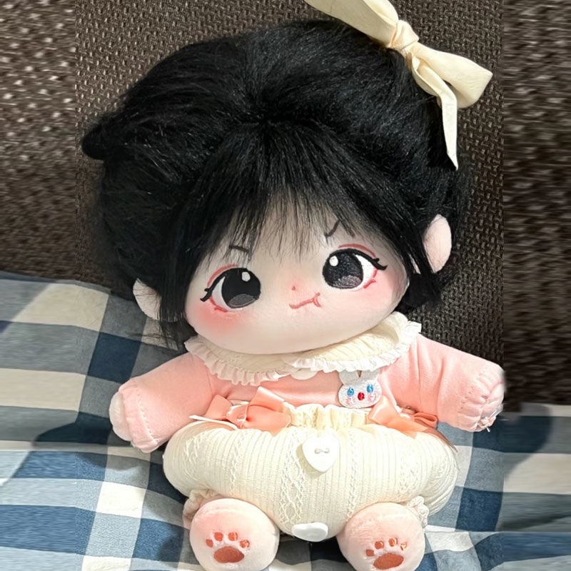 Búp Bê Nhồi Bông Cotton 20cm Thay Đổi Màu Nude Làm Quà Tặng Cho Bé Gái