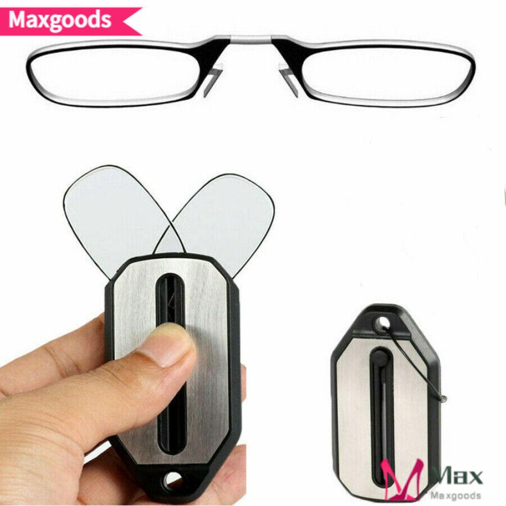 Kính Đọc Sách Siêu Nhẹ Không Gọng Dạng Móc Khóa Tiện Dụng