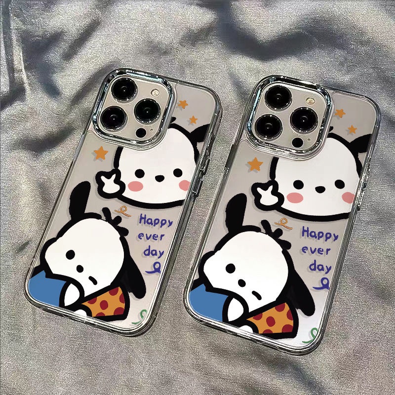 ✅Ốp Điện Thoại Mềm Chống Sốc In Hình Cún Pacha Kiểu Đơn Giản Cho Apple Iphone 12 14 Pro Plus 138 11 Max 7 UDA5