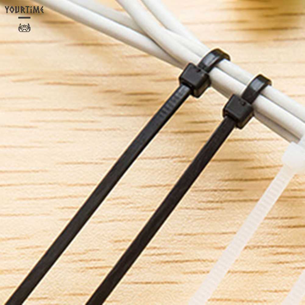 Set 100 Dây Rút Nhựa Nylon Tự Khóa