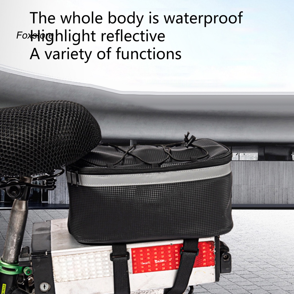 Túi Đựng Đồ Dùng Treo Lưng Yên Xe Đạp Thiết Kế Nhỏ Gọn Tháo Gỡ Nhanh Tiện Dụng