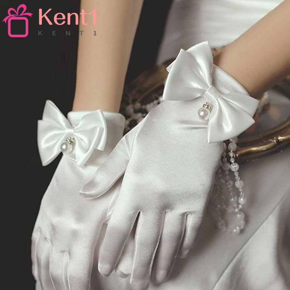 1 Găng Tay Vải Satin Phụ Kiện Cho Các Buổi Tiệc