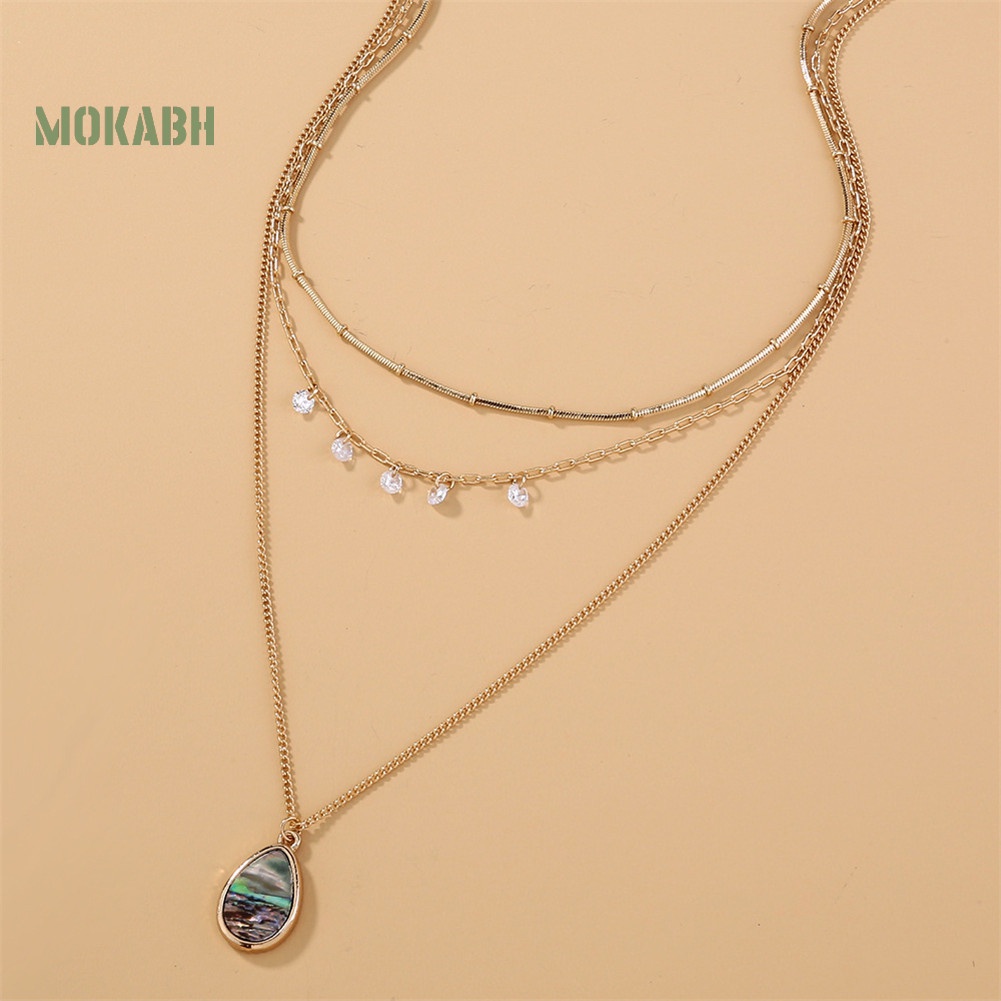 Vòng cổ Nhiều Lớp Họa Tiết Hình Con Bướm Theo Phong Cách Bohemian