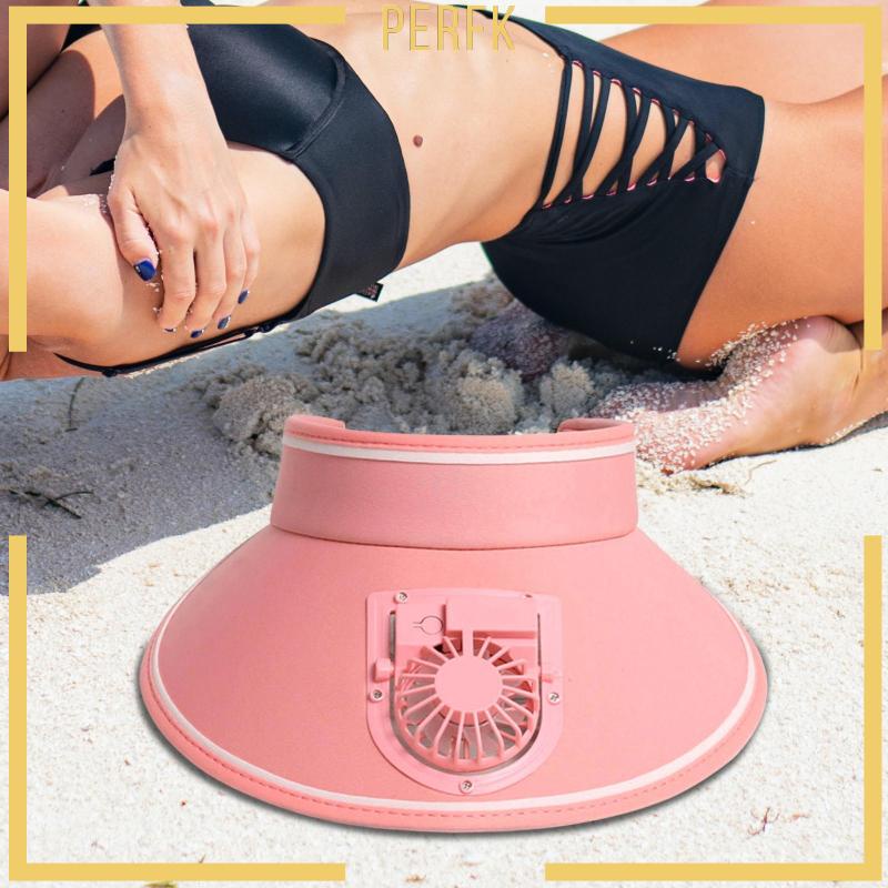 Mũ Chống Nắng Tích Hợp Quạt Tiện Dụng Cho Nam Và Nữ