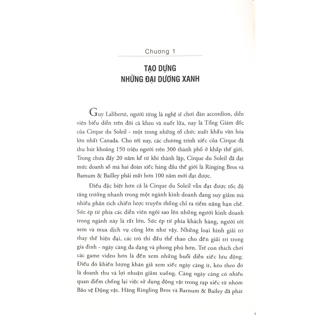 Sách - Blue Ocean Strategy - Chiến Lược Đại Dương Xanh