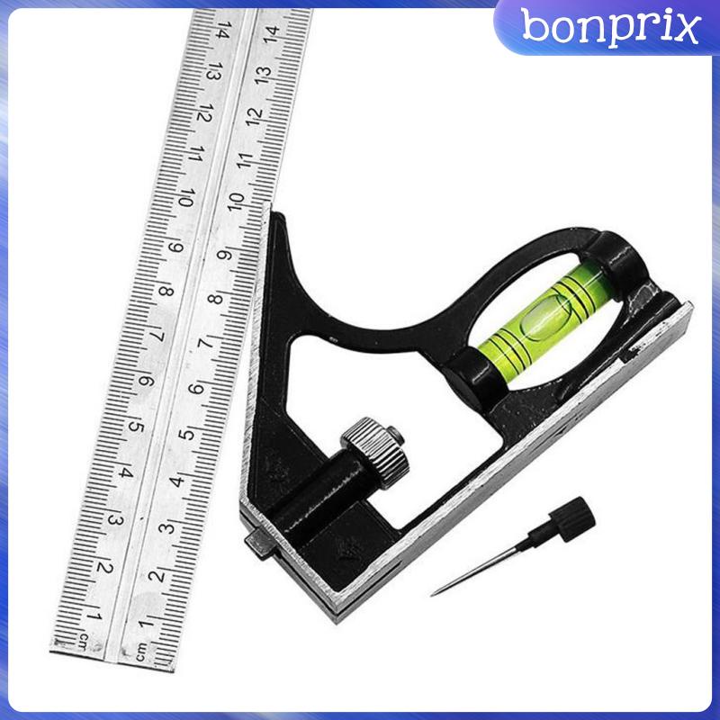 Thước Đo Góc Vuông 300mm Bằng Kim Loại Có Thể Điều Chỉnh