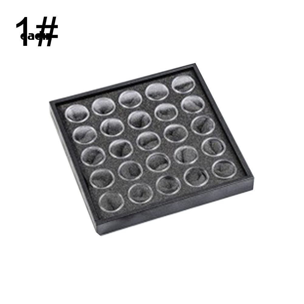 Hộp Đựng Phụ Kiện Trang Trí Móng Tay Nghệ Thuật 25 / 50 Ngăn Giá Đỡ