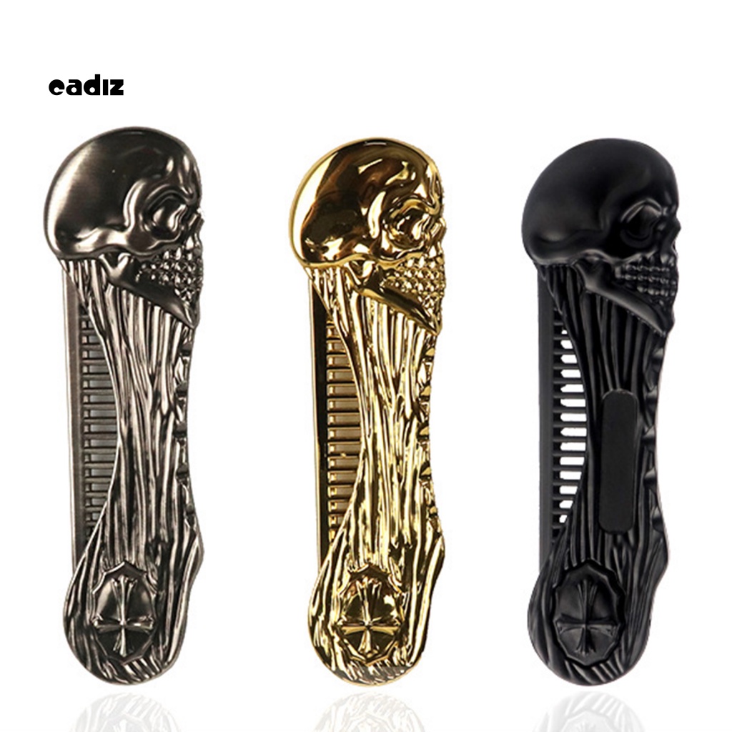 Lược Chải Tóc / Râu Mini Đa Năng Có Thể Gấp Gọn Tiện Lợi Dành Cho Salon