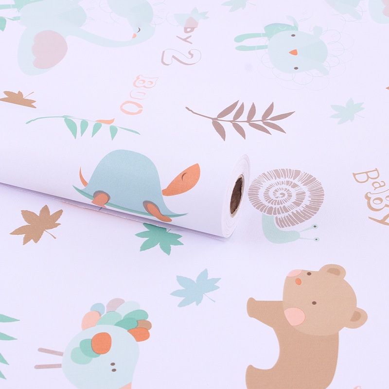 5 Mét Decal Giấy Dán Tường HOẠT HÌNH Khổ 45cm, Keo Sẵn