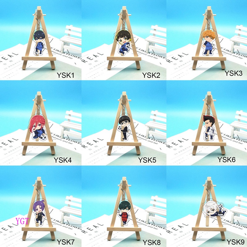 Ygt Móc Khóa Màu Xanh Dương Hóa Trang Nhân Vật Chigiri Hyouma Isagi Yoichi Bachira Meguru