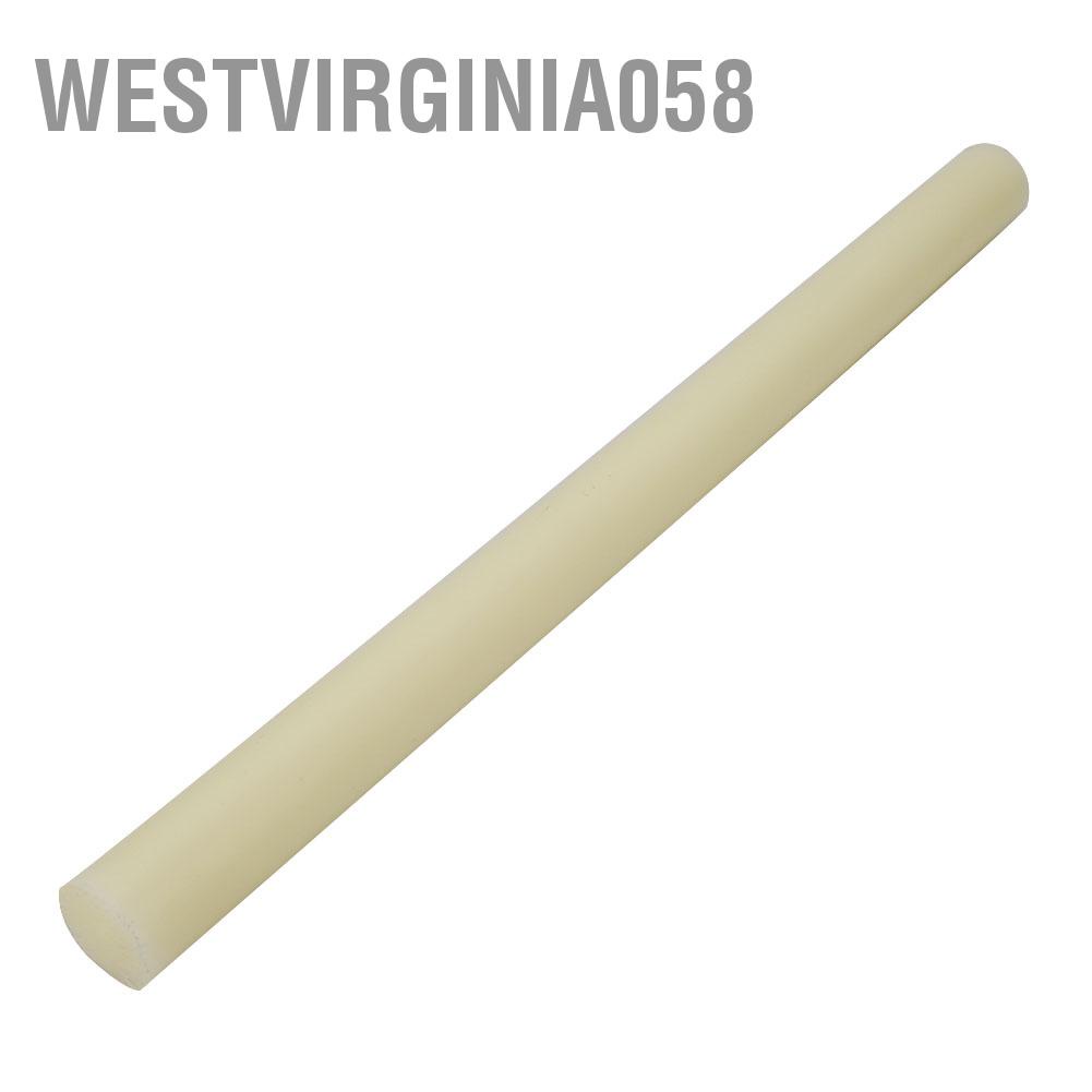 Westvirginia058 Thanh nylon tròn bằng nhựa chất lượng cao trắng Đường kính 20 / 35mm Chiều dài 500mm