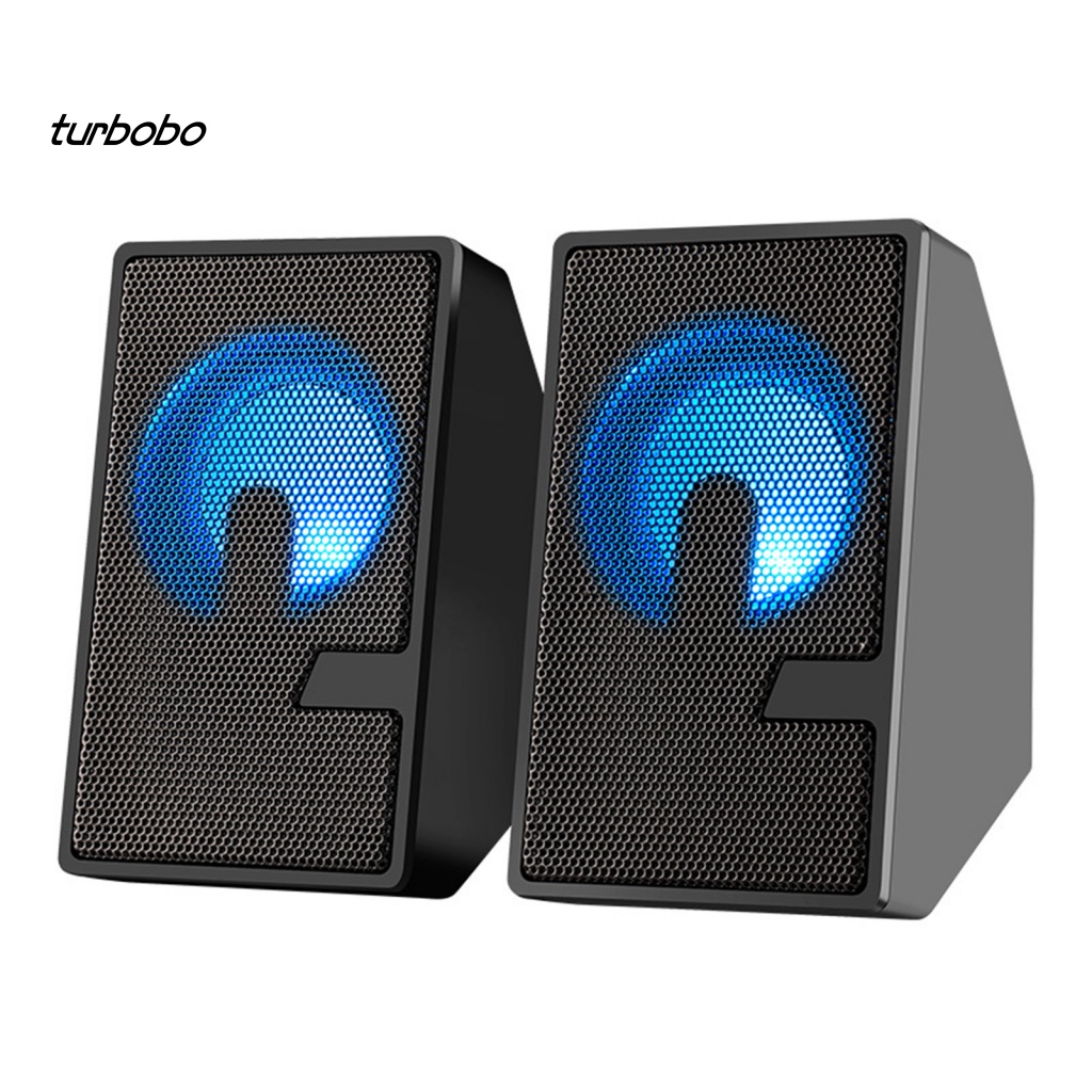 Loa Có Dây turbobo Âm Thanh Siêu Trầm Bằng Nhựa ABS USB Chống Từ Tính Cho Sân Vườn Ngoài Trời