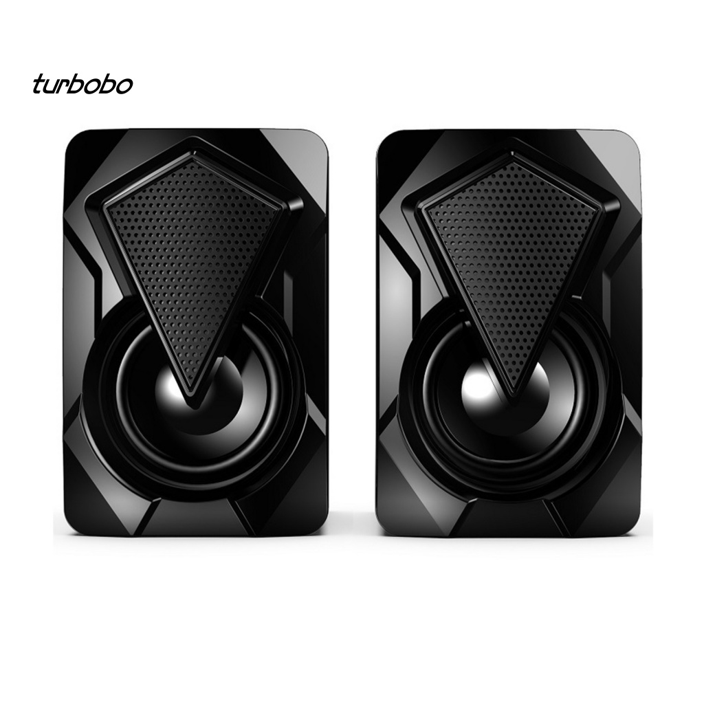 Set 2 Loa Âm Thanh Subwoofer Cổng USB Dành Cho Văn Phòng / Nhà Cửa