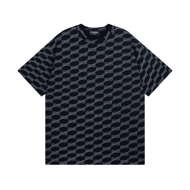 Áo Thun Tay Ngắn Dáng Rộng In LOGO Kiểu Cổ Điển Chất Lượng Cao