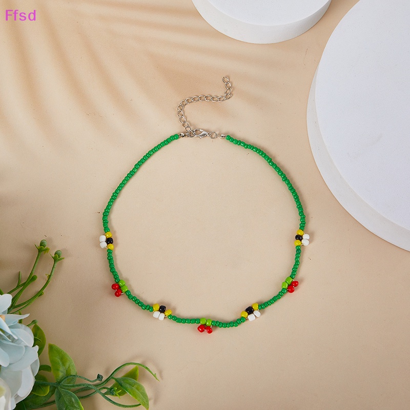 {Ffsd} Vòng Cổ Chuỗi Hạt Ngọc Trai Hình Ong Nhỏ Thời Trang Bohemia Hàn Quốc Dành Cho Nữ * Bán Chạy