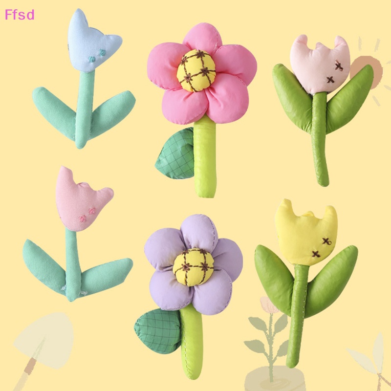 {Ffsd} Kẹp Tóc Hình Hoa Tulip Bằng Vải Nhiều Màu Dễ Thương Phụ Kiện Làm Trang Sức Thủ Công Cho Nữ * Hàng Bán Chạy