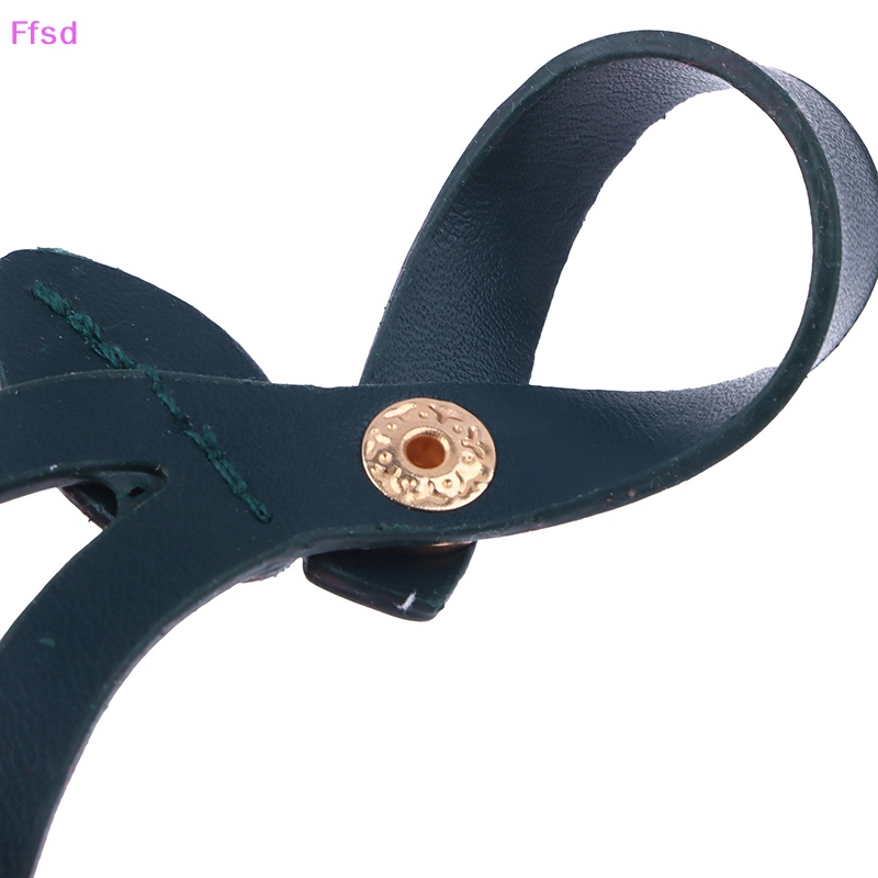 {Ffsd} Móc Chìa Khóa Bằng Da Hình Trái cherry Nhỏ Phong Cách Bánh Ngọt * Hàng Bán Chạy